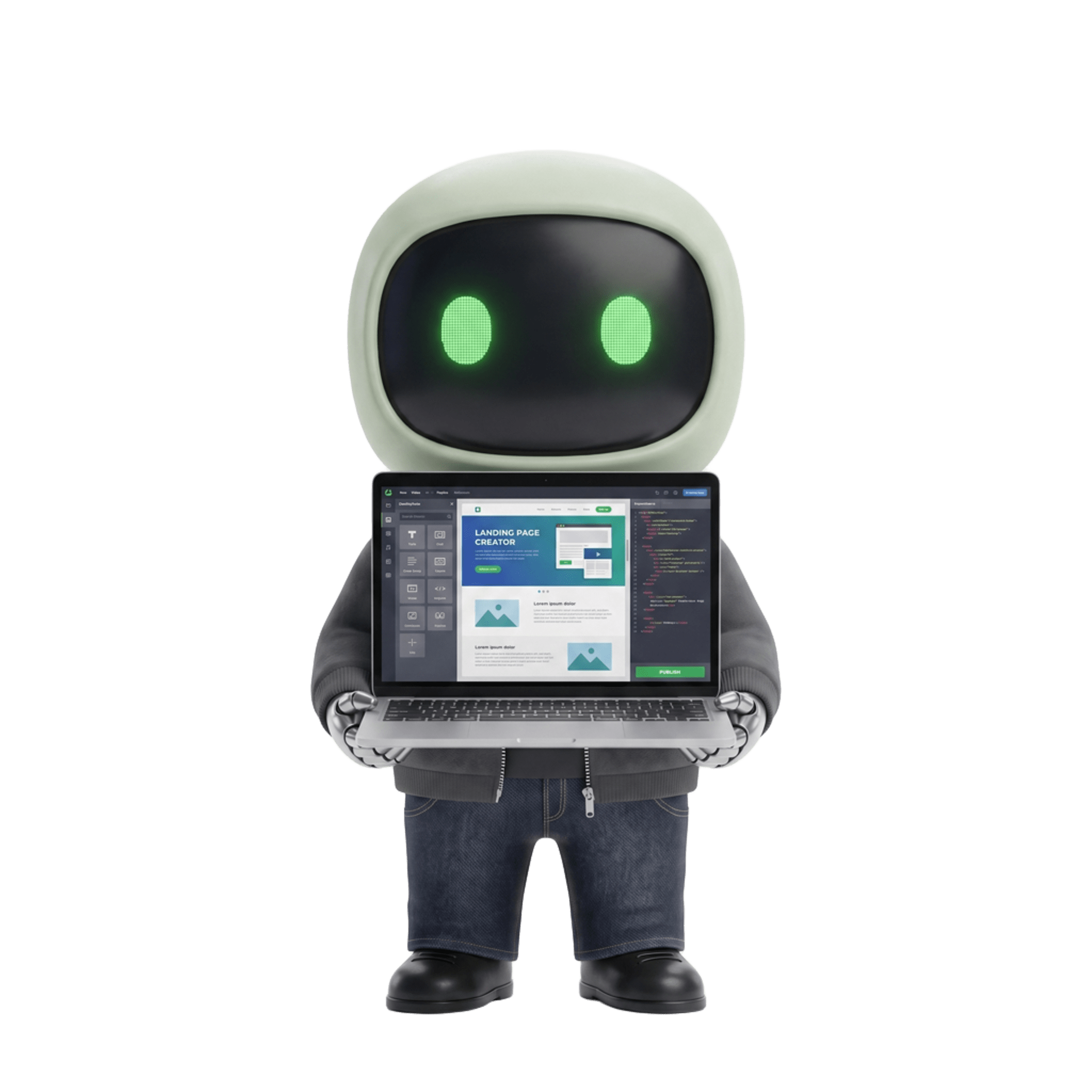 Web development illustration